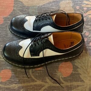 90s Doc Martens | Dr. Martens | Tuxedo/Black & White | Mens Size 10.5/11